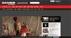 Desktop Screenshot of gamesaktuell.de